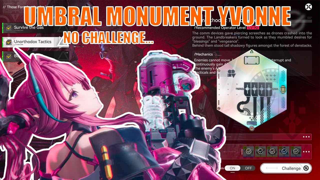 Umbral Monument (agony) First clear Yvonne | Arknights Enfield