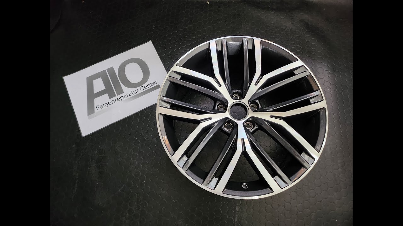 Original Alufelge VW 19 Zoll ALBERTVILLE 3G0601025AG Passat Alltrack Felgenfarbe AIO LF1