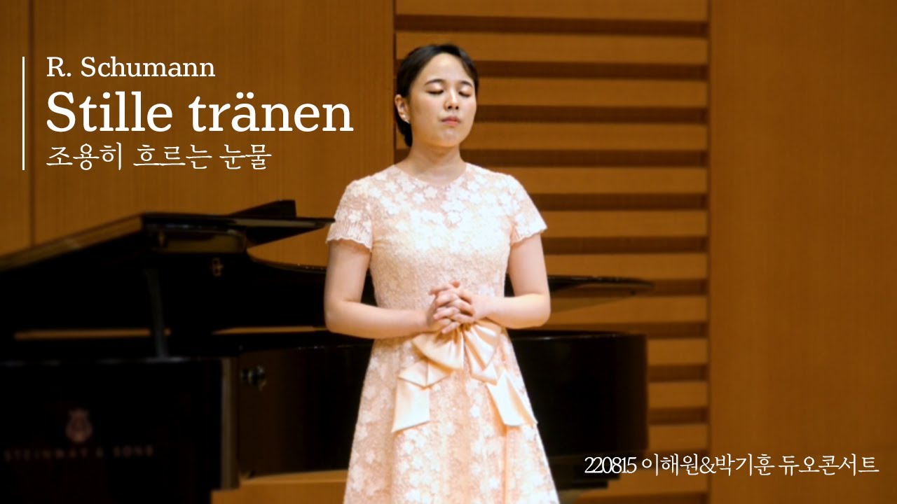 [4K] 220815 Stille tränen (조용히 흐르는 눈물) - 이해원 (Haewon Lee) / 이해원&박기훈 듀오콘서트