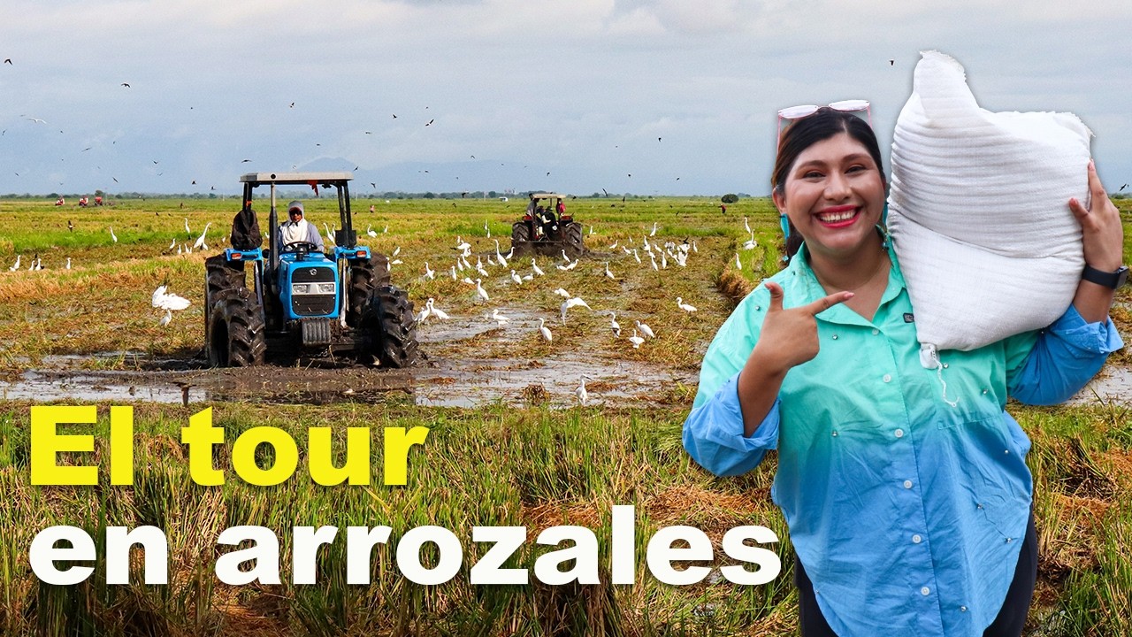 MALACATOYA 👀 el IMPRESIONANTE recorrido por los CAMPOS de ARROZ 🇳🇮