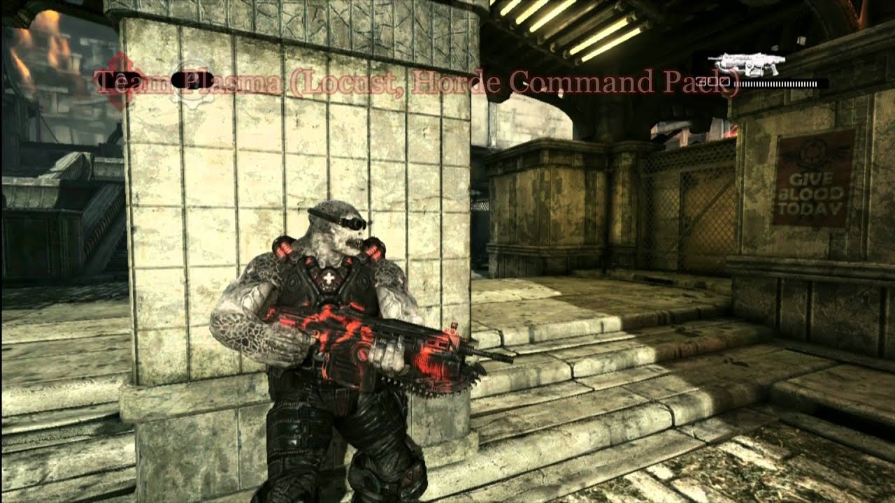 All Weapon Skins in Gears of War 3 (DLC) in HD with labels!