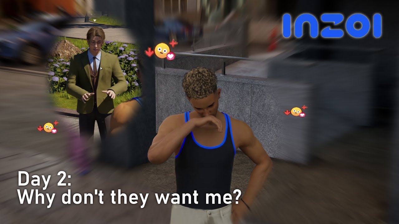 Are there ANY gays in this city? - InZOI - Day 2