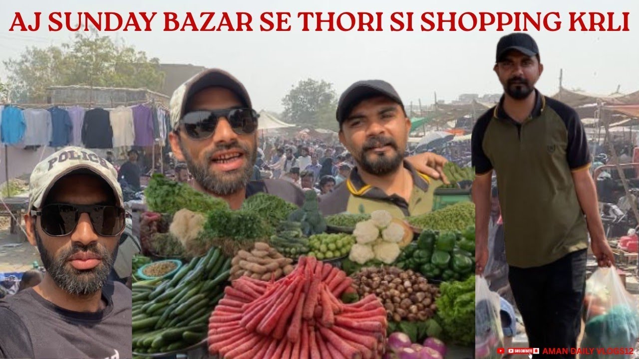 Aj Lunday Bazar Se Thorii Sii Shopping Krliii😋😋Maza Agaya aj Tou😞😞