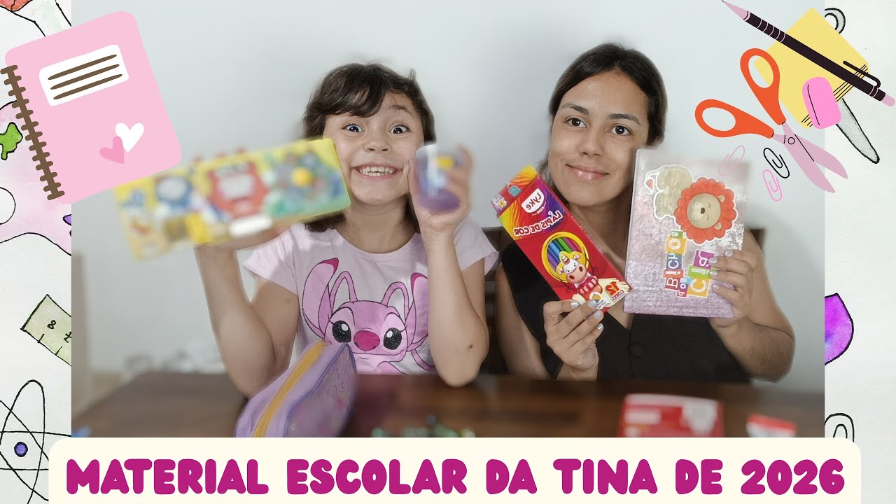 Mostramos todos os itens e montamos o estojo com vocês 💖