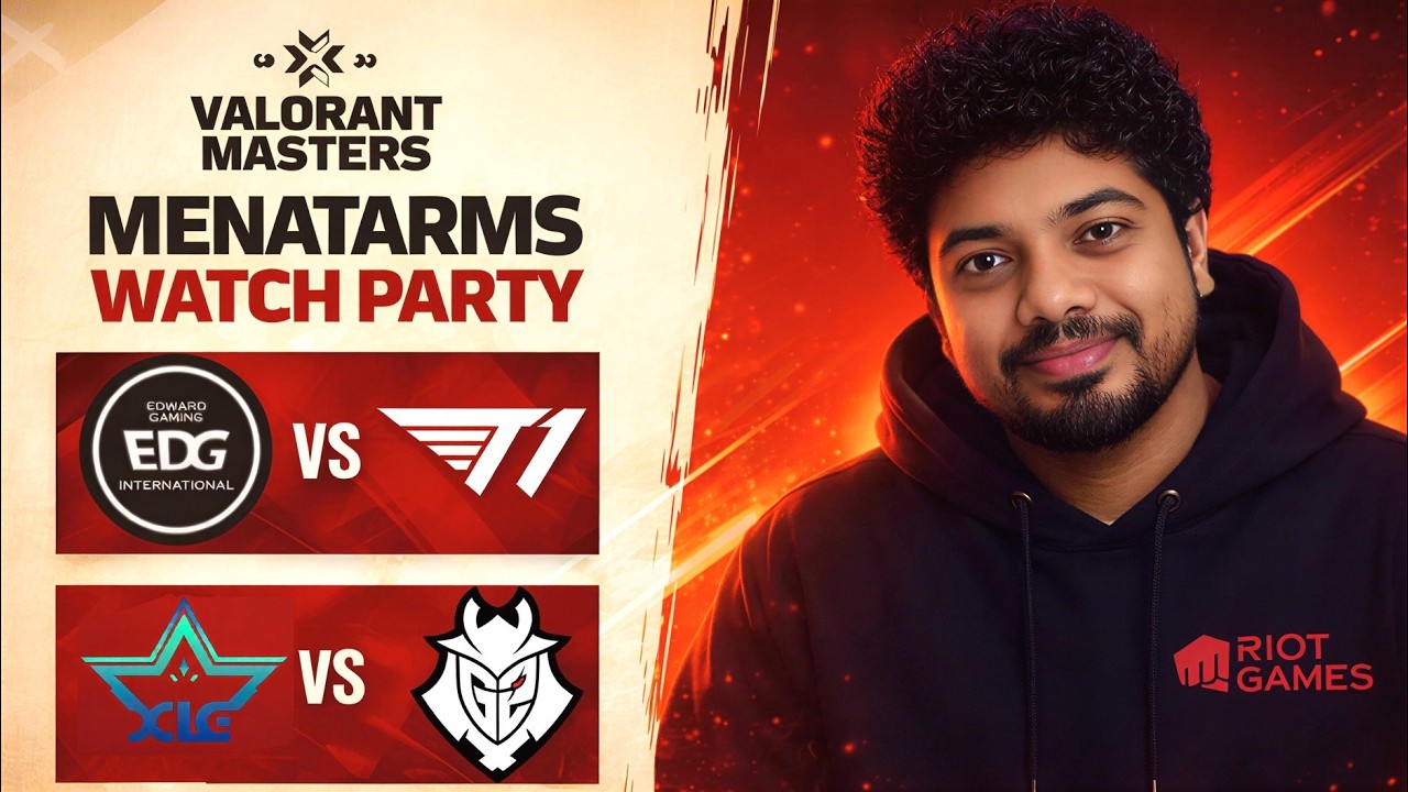 EDG vs. T1 | XLG vs, G2 — VALORANT Masters Santiago — Swiss Stage #VctWatchParty