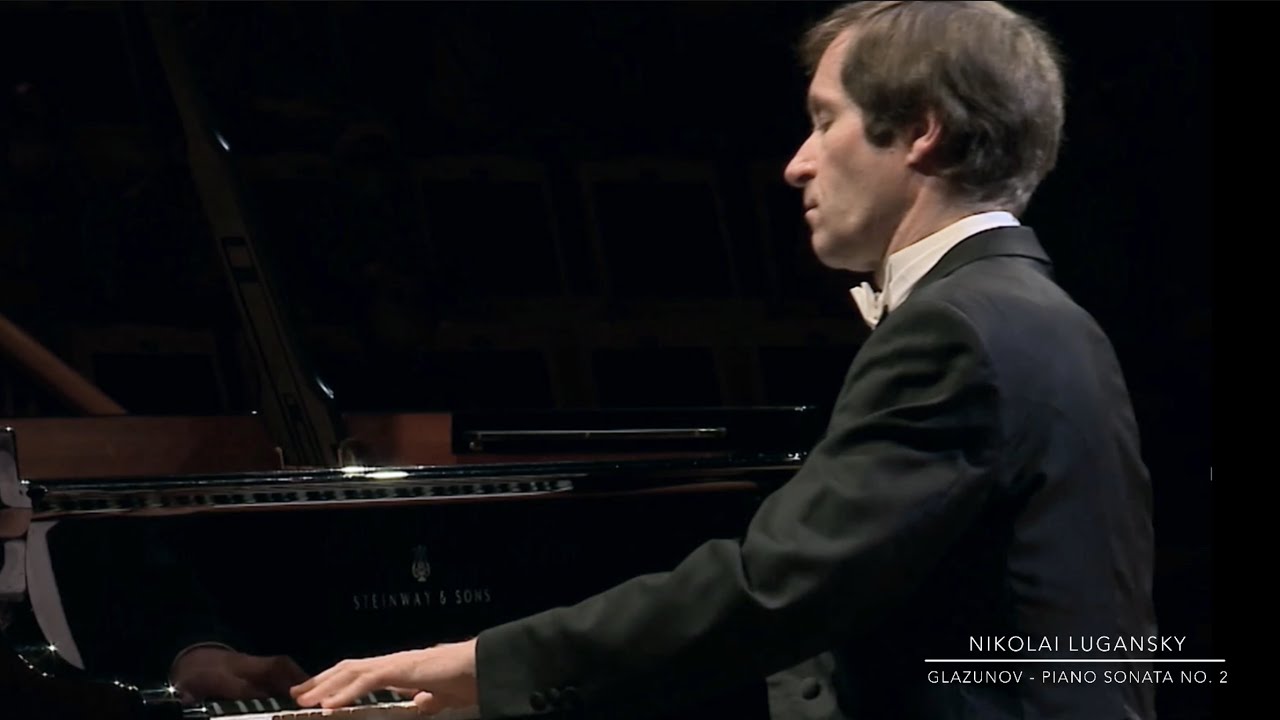 Lugansky - Glazunov, Piano Sonata No. 2 in E minor