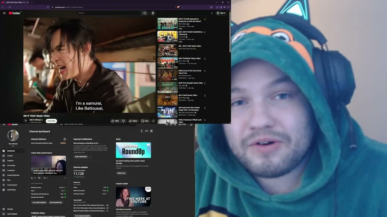 My SB19 Live Concert Reaction got copyright striked, my channel will be deleted, final goodbye?