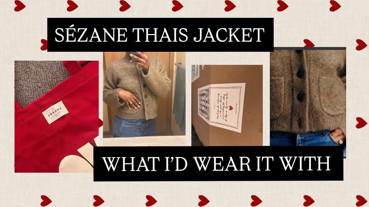 sézane thais jacket & more … 