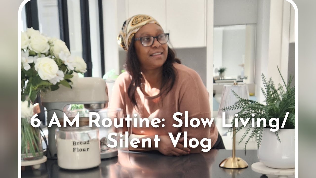 6 AM Routine: Slow Living/ A Day in my Life/Home Making/ Cozy Kitchen Moments