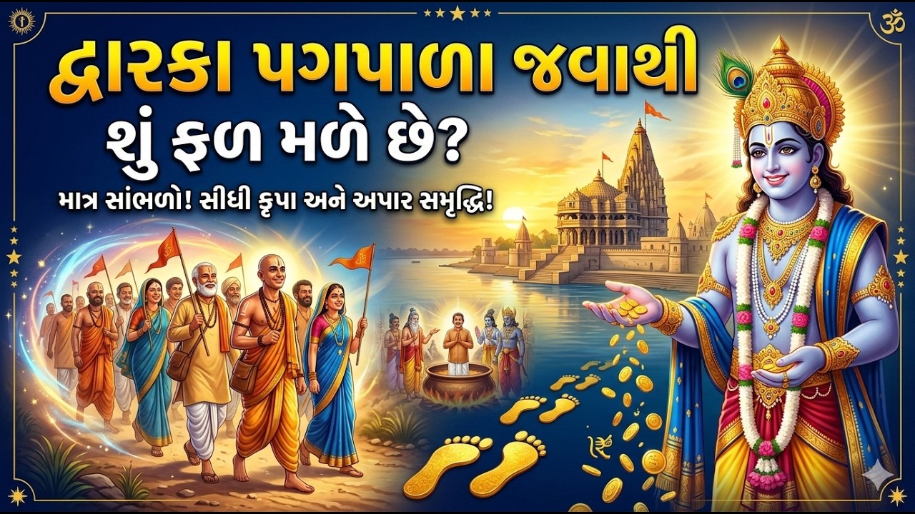 દ્વારિકા ચાલીને જવાથી સુ ફળ મળે છે? || Holi 2026 || lessonable story || Gujarati moral Stories 