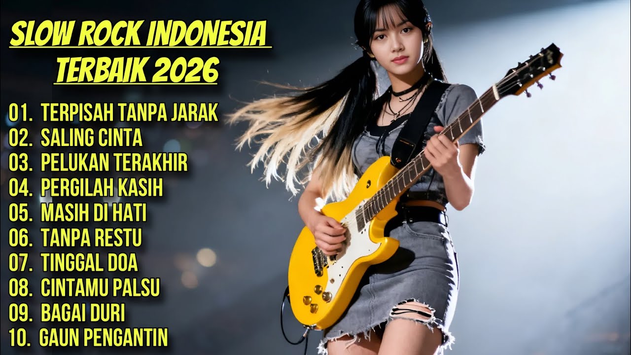 LAGU SLOW ROCK INDONESIA TERBAIK 🎸 LAGU VIRAL PELUKAN TERAKHIR 