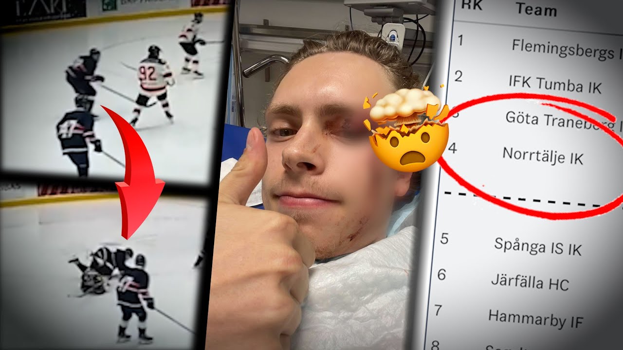 38. Trippla matcher, sjukhusbesök och getingbo i tabellen