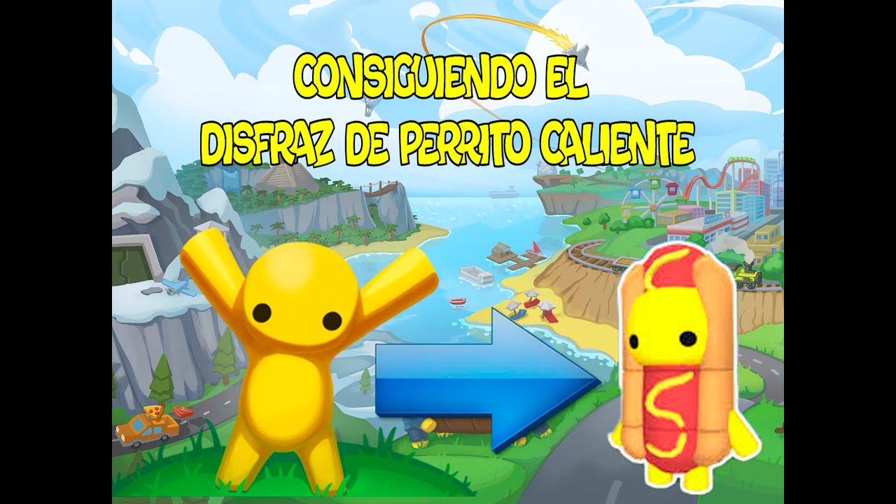 Woobly life -Consigo el traje del perrito caliente