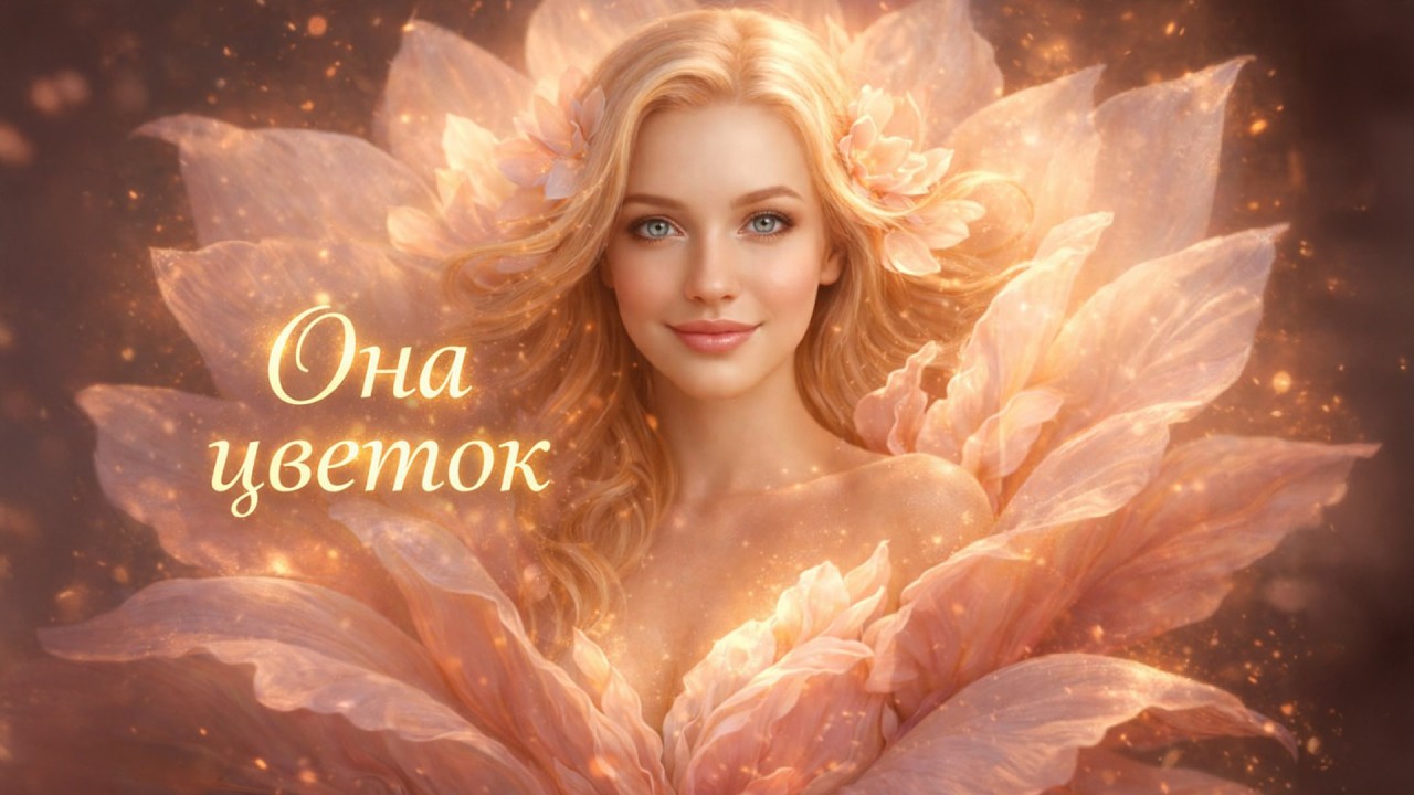 🎵 Она – цветок | She is a Flower | Авторские стихи, песня и видео | Татьяна Голос Души