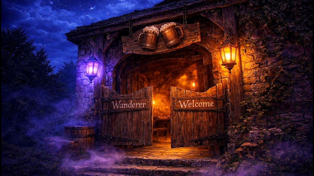 Where The Laterns Call | Medieval Tavern Ambience & Instrumental Music