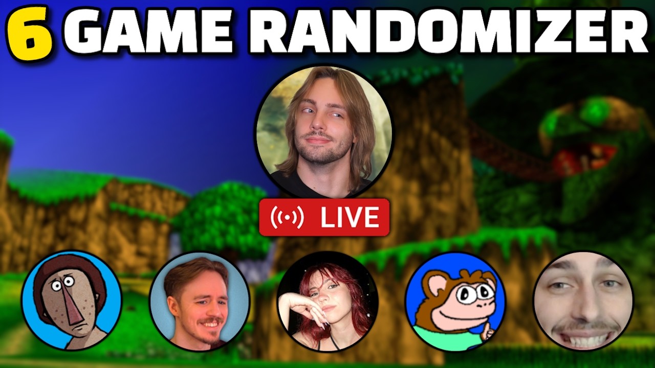 6 PLAYER MULTI-GAME RANDOMIZER WITH PARKY CHRIS DOMO JOSH & MITCH | !archipelago !games !tracker