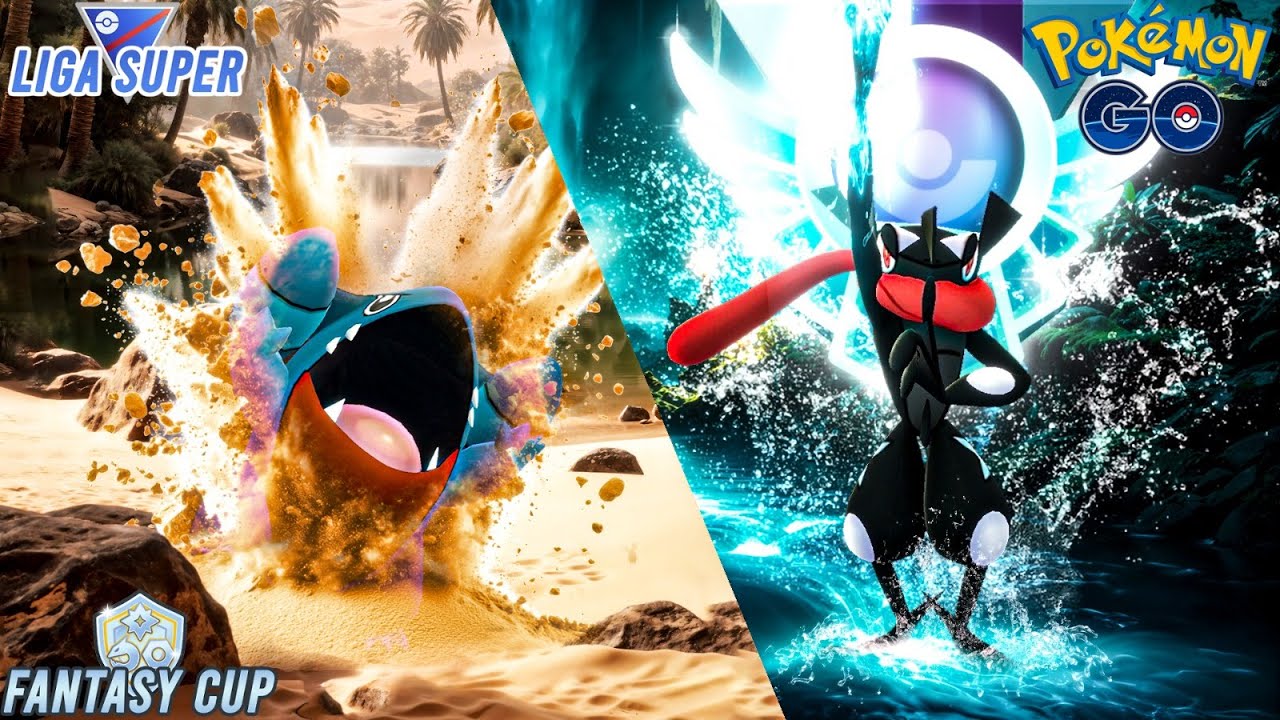 UN GIBLE BUFFEADO ANDA SUELTO ¡GRENINJA CON UN TEAM DE LEYENDA EN LIGA SÚPER!