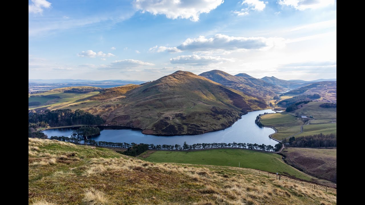 IF YOU'RE A HIKER YOU MUST SEE THIS !! FLYING OVER PENTLAND HILLS IN SCOTLAND. 4K DRONE VIDEO