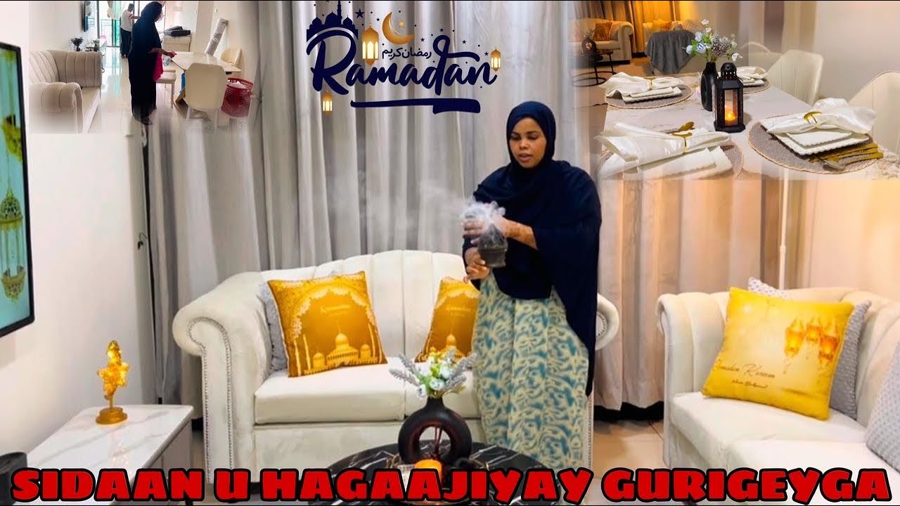 ISKU DIYAARINTII RAMADAANKA IYO GURIGEYGA SIDUU KU SOO BAXAY