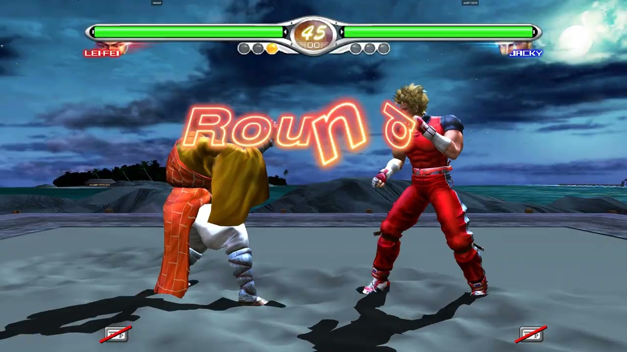 Virtua Fighter 4 Final Tuned - Heinell (Jeffry/Akira/Sarah) vs asdf112233 (Jacky) ROLLBACK NETCODE
