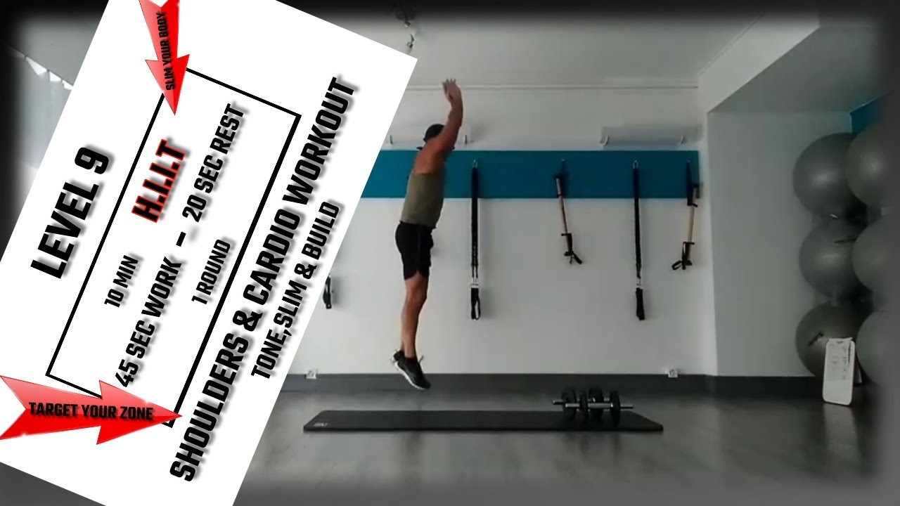 shoulder workout with dumbbells follow along video 9
