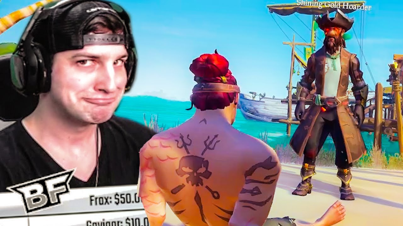 I met the most WHOLESOME person on Sea of Thieves!!