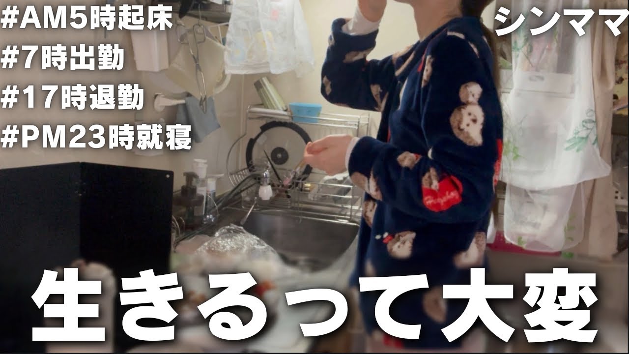 【シンママ】生きるってなんでこんなに大変なんだろう…。※25日も動画上がります