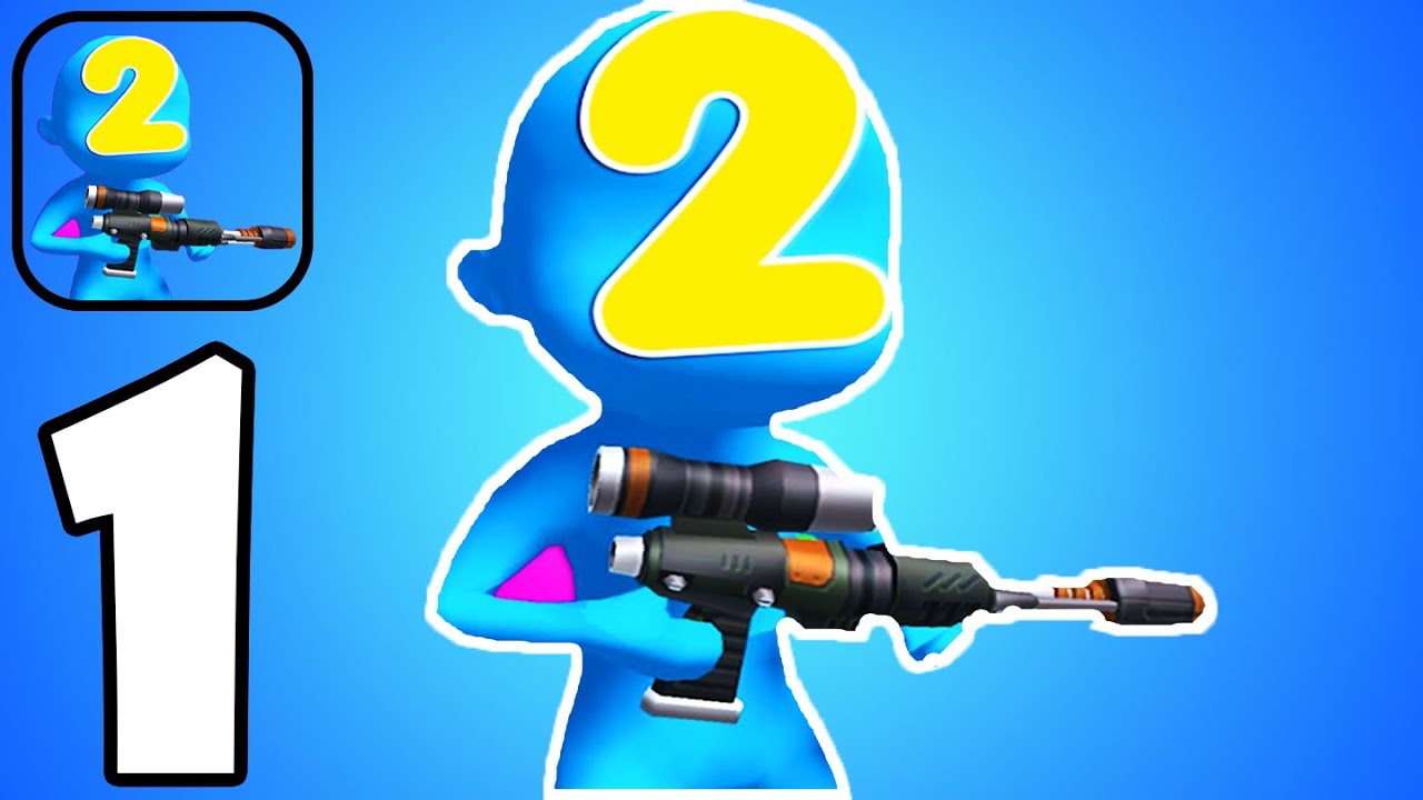 Merge Grabber - Walkthrough Gameplay Part 1 | Enemy Shooting Tutorial (Android,iOS)
