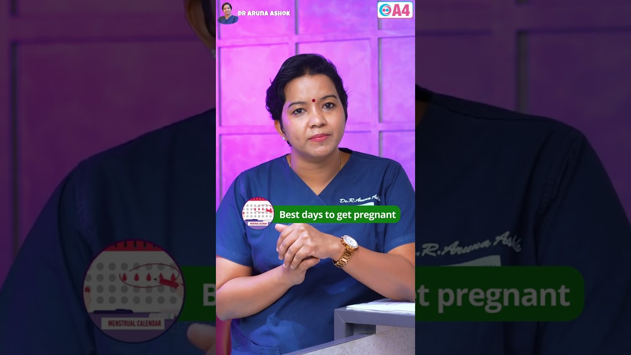 கருத்தரிப்பதற்கு சிறந்த நாள் எது?|Best Days To Get Pregnant in Tamil| Dr. Aruna Ashok | A4 Fertility