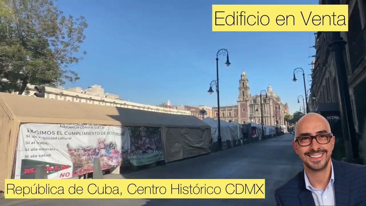 EDIFICIO EN VENTA / CENTRO HISTÓRICO CDMX - SANTO DOMINGO