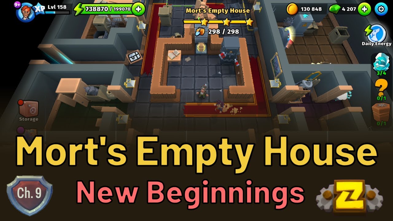 Mort's Empty House - #2 New Beginnings - Puzzle Adventure
