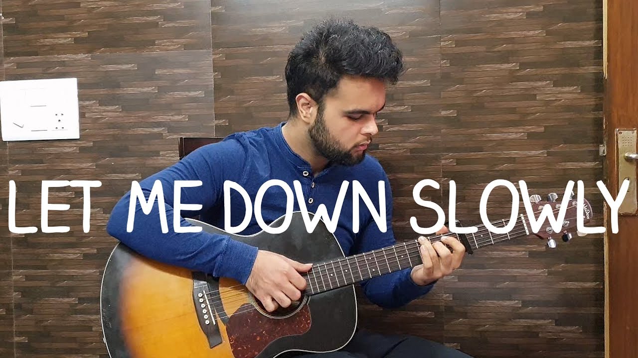 [Free tabs] Alec Benjamin - Let Me Down Slowly (feat. Alessia Cara) (Fingerstyle Guitar Cover)