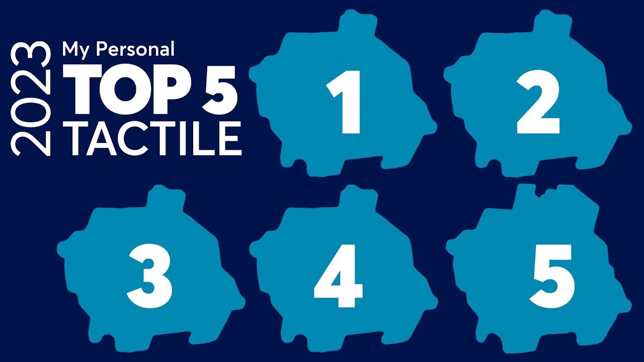 My Personal TOP 5 TACTILE MX Switches of 2023! | Can you Guess?
