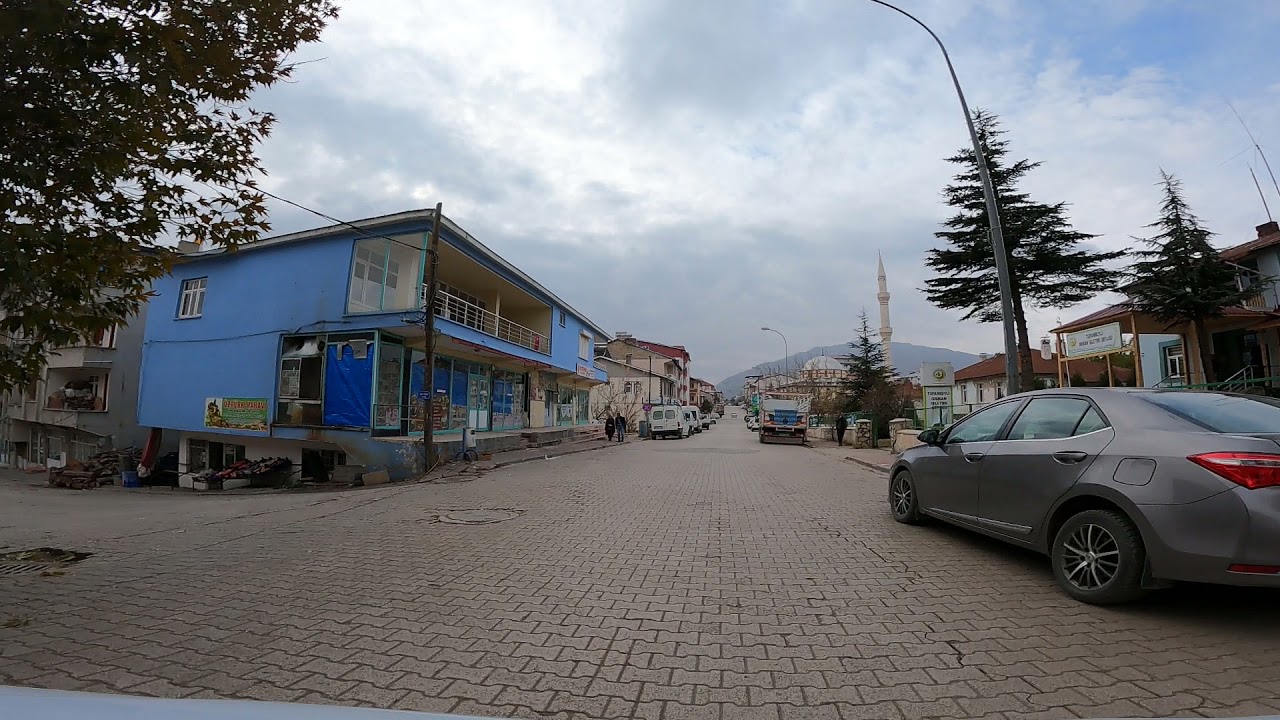 Tufanbeyli Saimbeyli Caddesi Aksiyon Kamera Çekimi