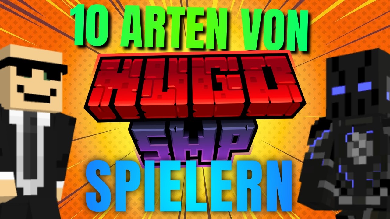 10 ARTEN von HUGO SMP🟣 SPIELERN die jeder kennt