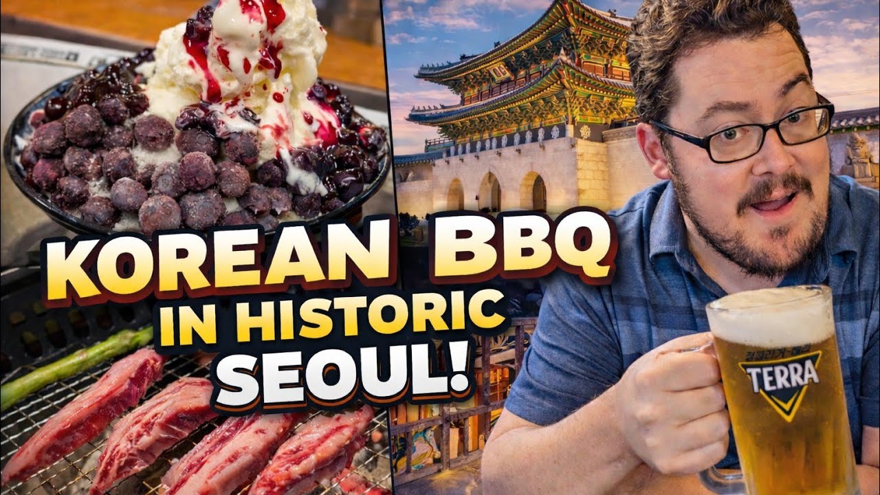 Best Korean BBQ in Seoul’s Historic District | Palaces & Hanok Village Tour