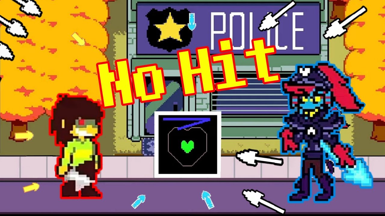 [No Hit] Deltarune Undyne the Undying fight