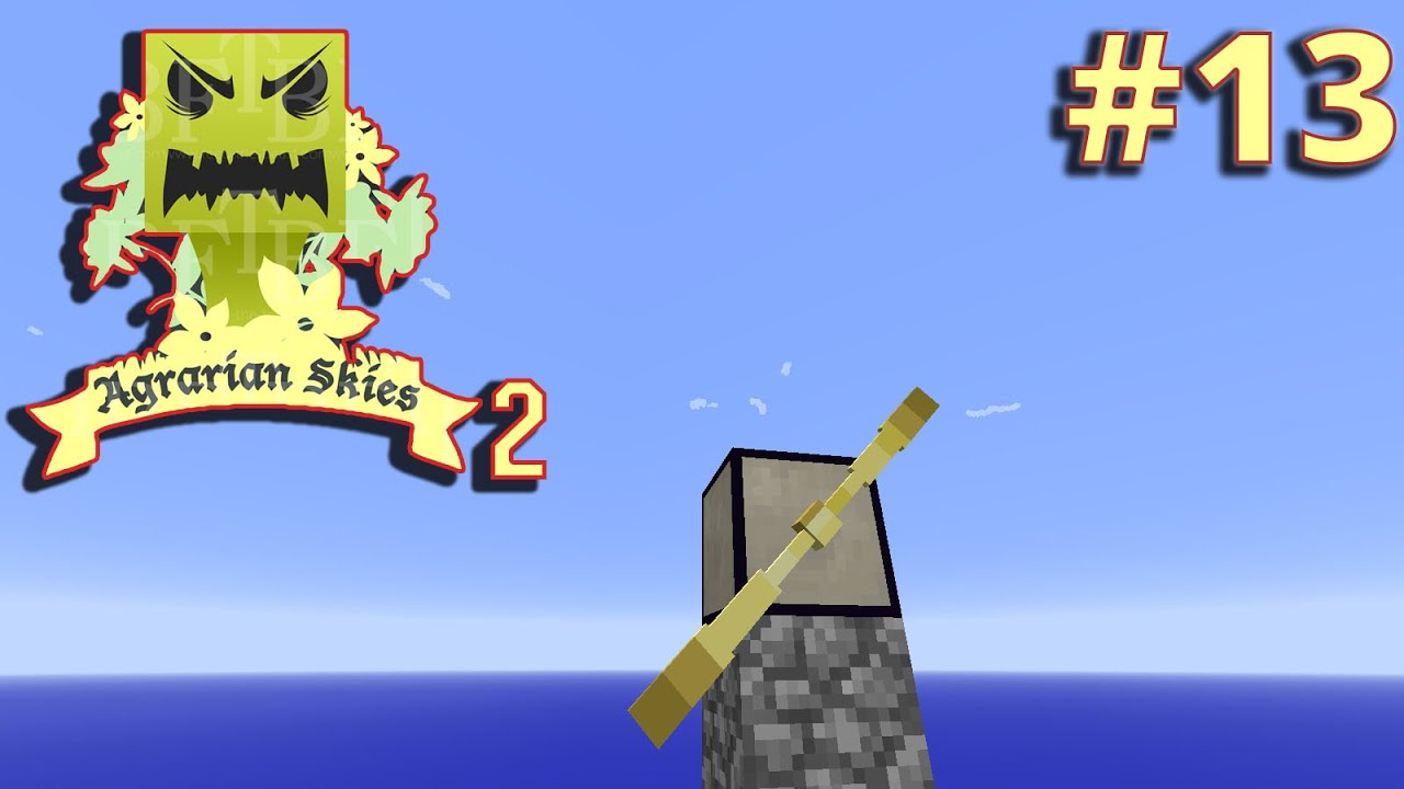 Minecraft Agrarian Skies 2 #13 | الاندر تانك العللة
