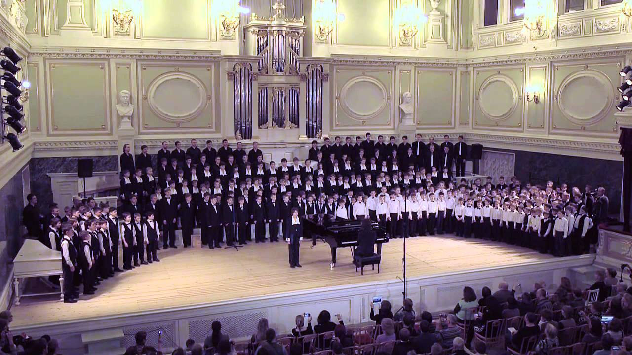 Поют мальчишки Петербурга 2015. Сводный хор. "Мама" В.Гаврилин