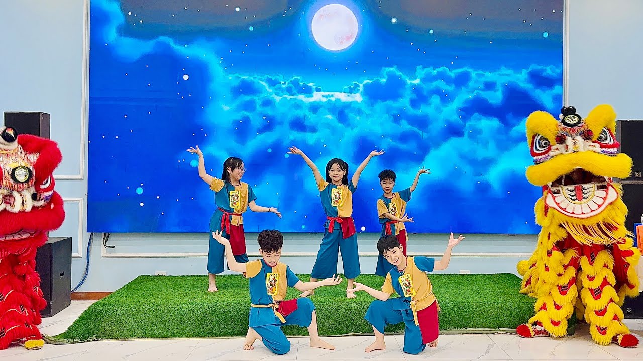 Đại náo Trung Thu - SHB - Kiddymix - Ánh trăng sum vầy #dance #trungthu #minhx #kiddymix #lecirque 