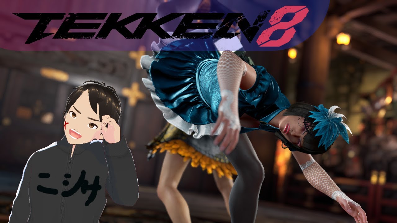 Playing chatting and learning tekken 8 Anna