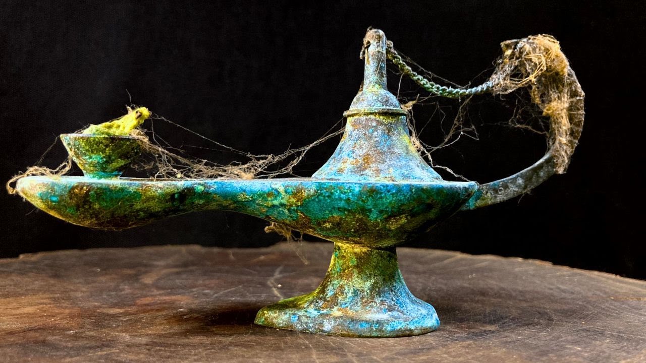 Antique Aladdin Lamp Restoration