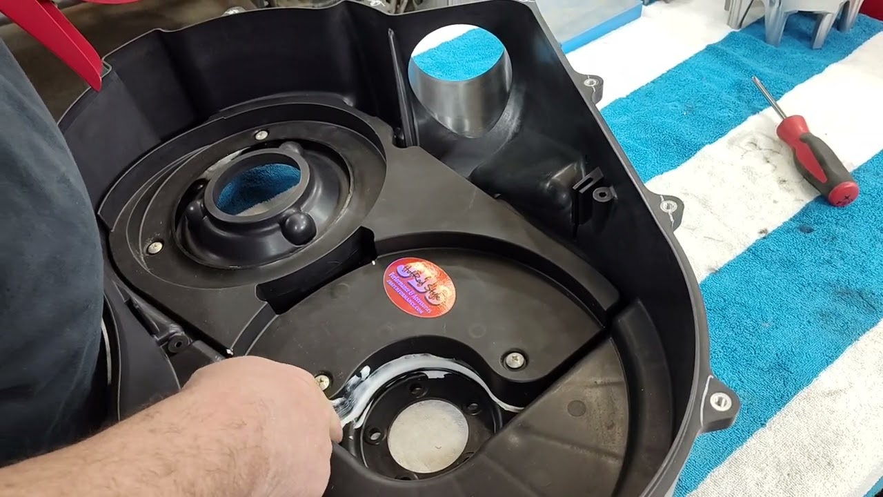 Kawasaki KRX CVT box sealing for more air flow