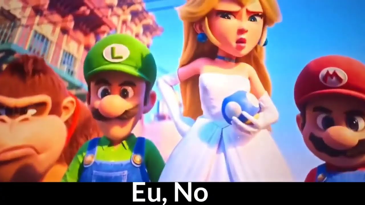 Bowser se declara a Peach y ella lo rechaza