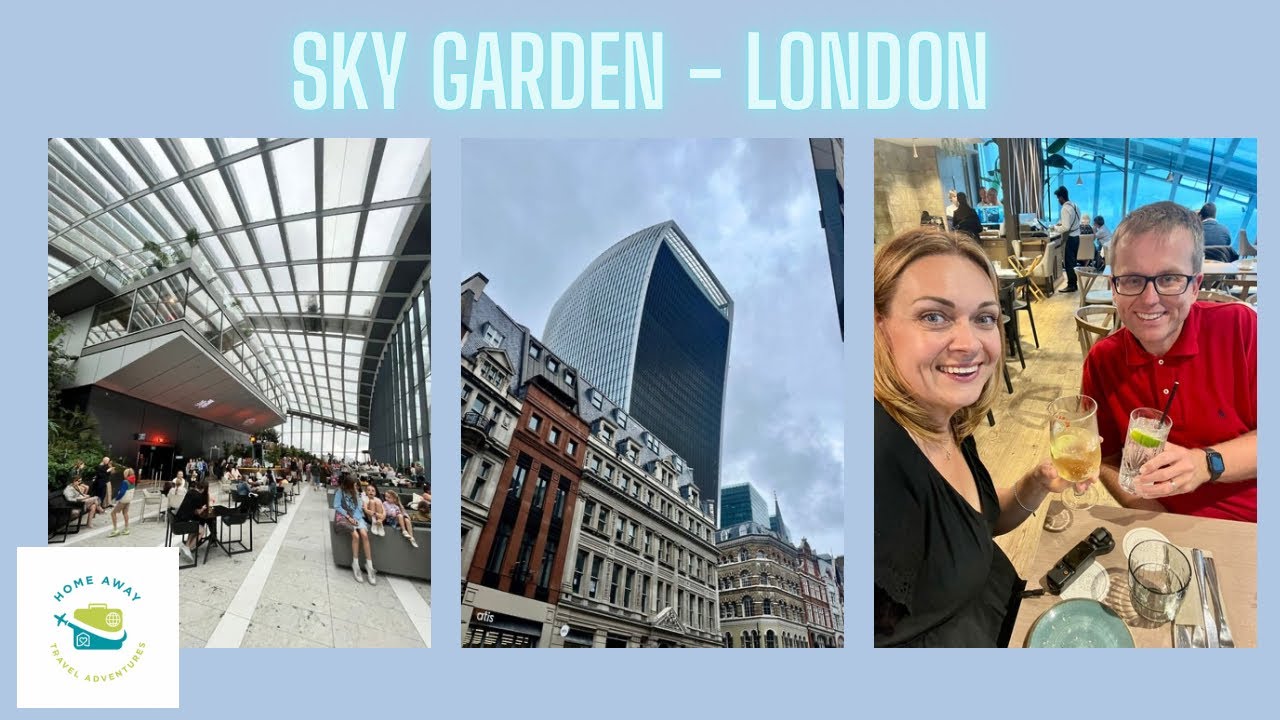 МЫ ПОСЕЩАЕМ И ОБЕДАЕМ SKY GARDEN, ЛОНДОН - БРАНЧ С ВИДОМ!
