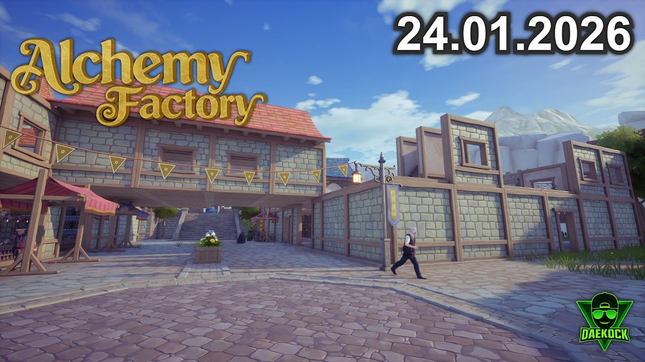 Alchemy Factory [DE] ⚙️ Übermüdete OP-Fabrik & Koks-Setup! #AlchemyFactory #Gameplay #Daekock