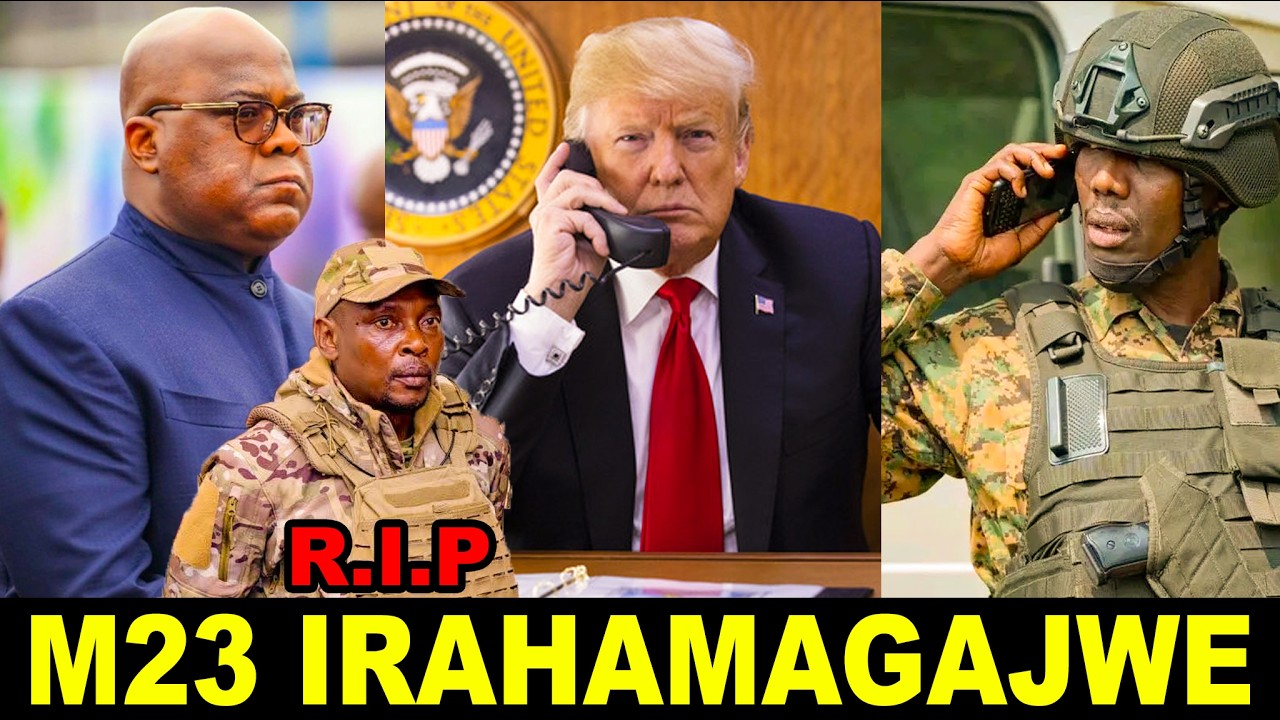 🚩AMERIKA IHAMAGAJE MA23 MURI WHITE HOUSE😱GEN MAKENGA ARITABA TRUMP NGO BASOZE INTAMBARA #willyngoma