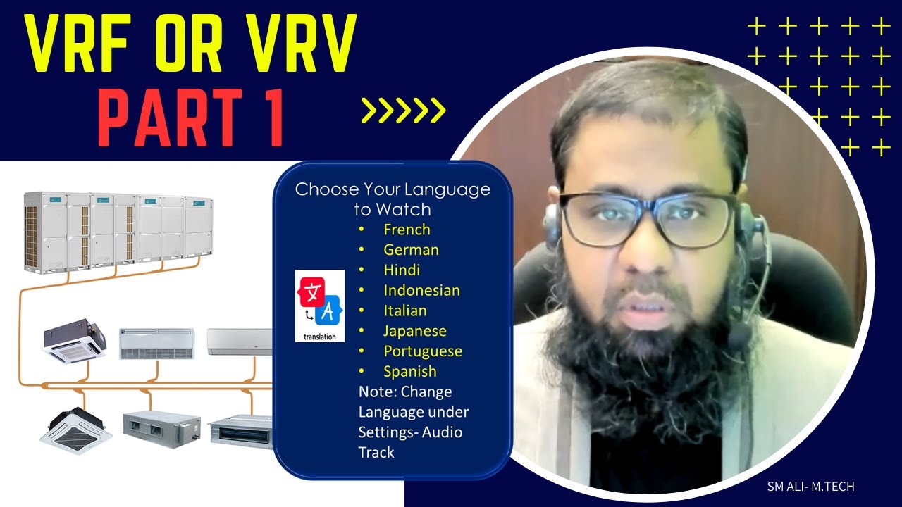 Class 33 - What is VRV or VRF.mp4 - Change Language in settings under Audio Track.
