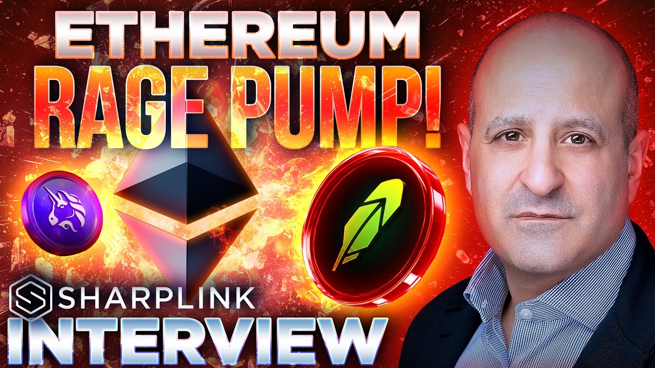Настроения вокруг Ethereum взлетают до небес!🚀Интервью с генеральным директором Sharplink