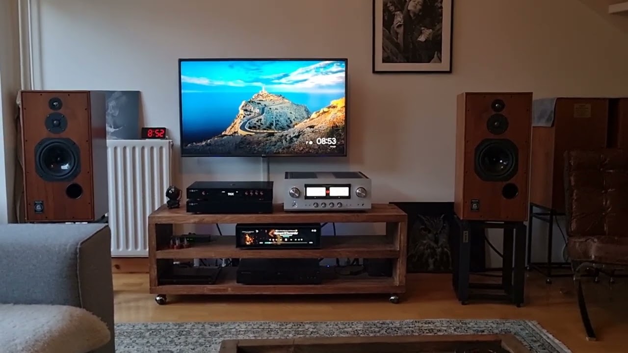 Harbeth SHL5+ 40anni , Luxman L-507Z , Holo May KTE , Hifi Rose RS130